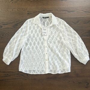 NWT Zara Blouse size XS